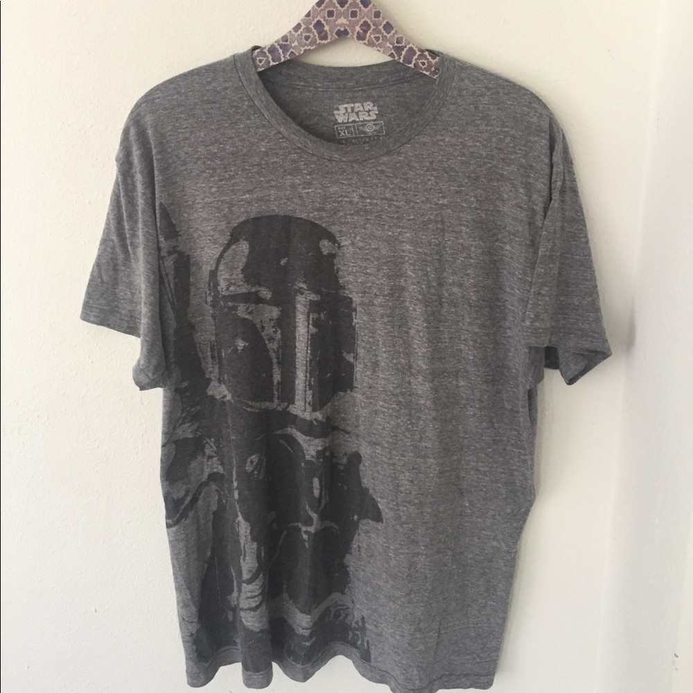 Official Star Wars Boba Fett T Short Gray